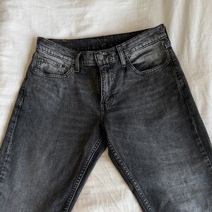 Levi's black washed 559 denim. Size 30x32